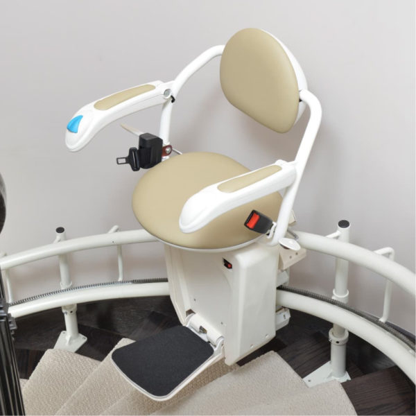 Savaria Stairfriend on Curved Stairlift