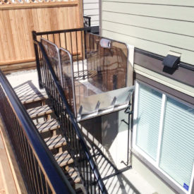 HME | Outdoor Stair Lift Installation